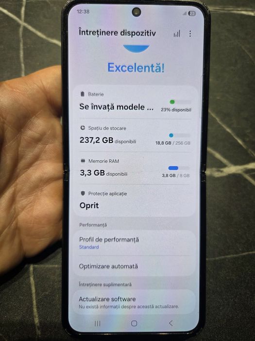 Display samsung Z Flip 4 , Pleca de baza , baterie , camera
