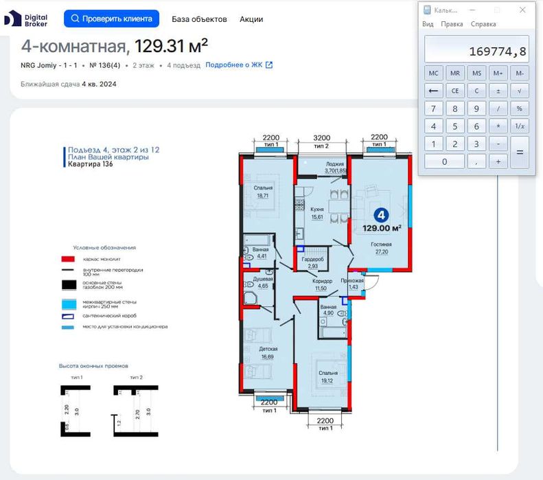 ОГРОМНАЯ , ШИКАРНАЯ , ПРОСТОРНАЯ 4ком квартира 130м/кв - 170 000у.е(88