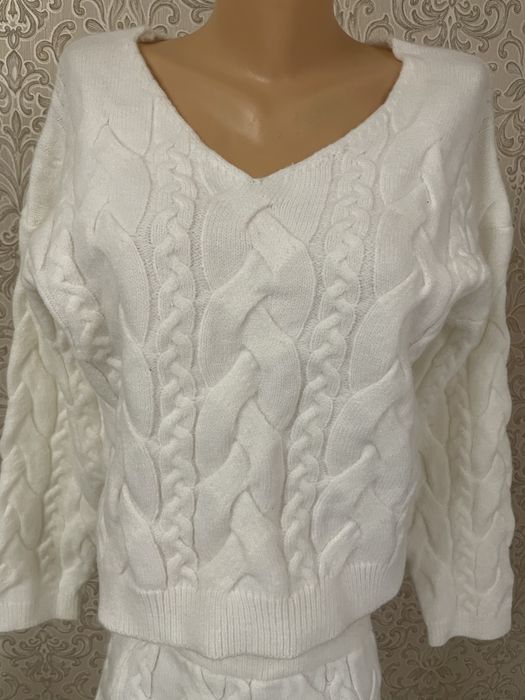 Двойка вязаная теплая