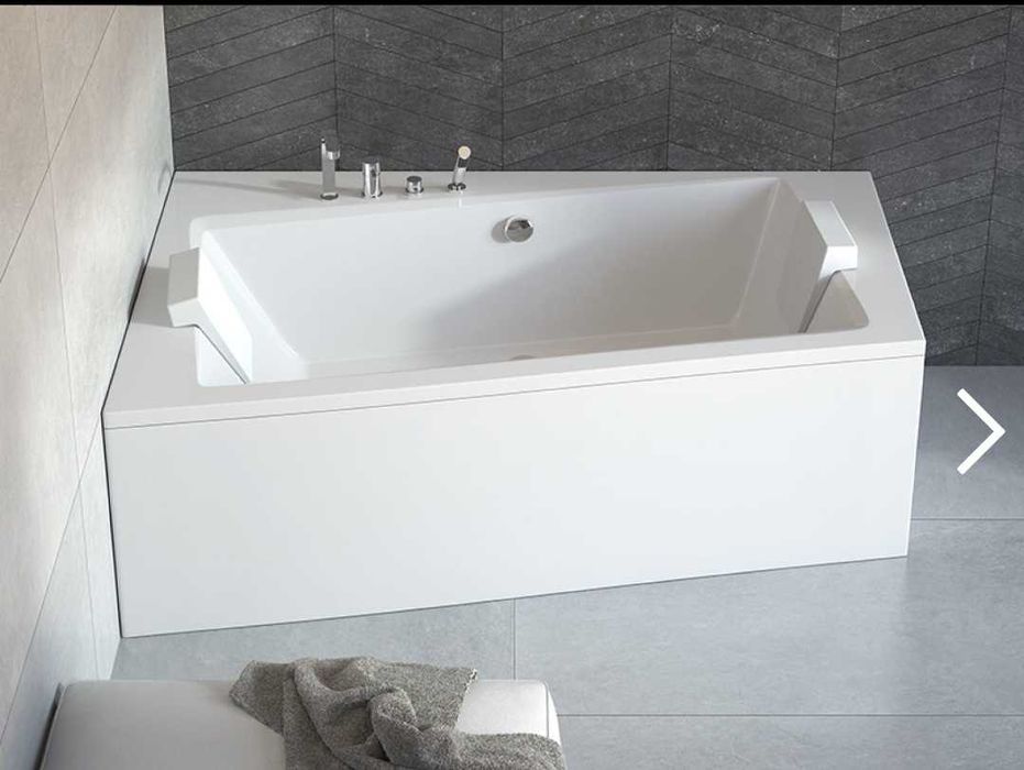 Cada asimetrica Besco Infinity 160x100 cm stanga