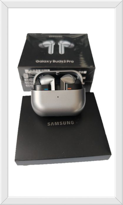Casti wireless tip Samsung Galaxy Buds 3  Pro usb c Bluetooth 5.3 android