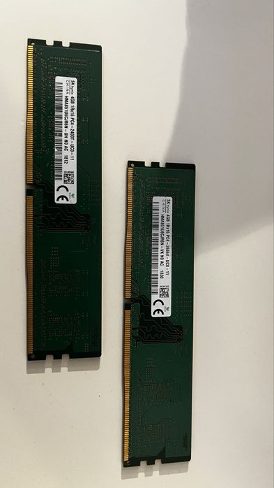 SK Hynix 2x4GB DDR4 2666V 1Rx16 PC4-2666VDesktop