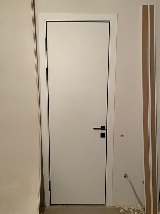 Установка дверей.