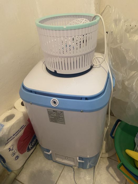 Мини стиральная полуавтомат машина