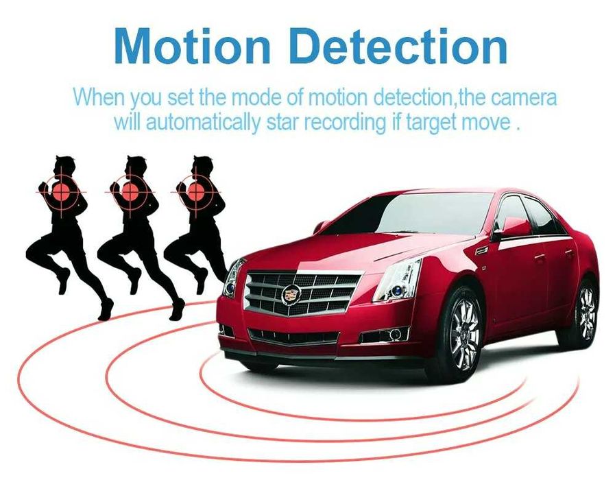 Топ цена! Видеорегистратор огледало+задна камера, FHD, G-Sensor, Audio