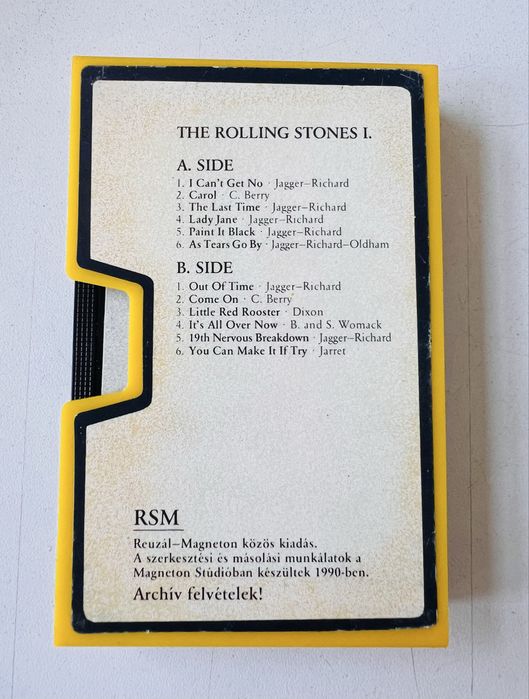Casete audio din celebra serie Rock Story