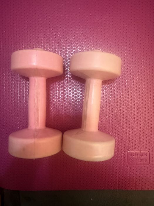 Гири 1,1 кг розови