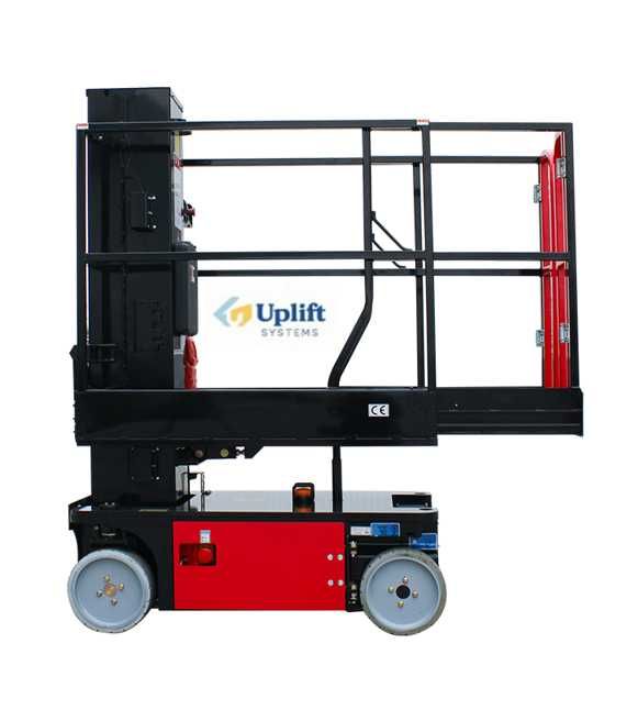 Подъёмник, лифт. Безмасляная самоходная мачтовая платформа