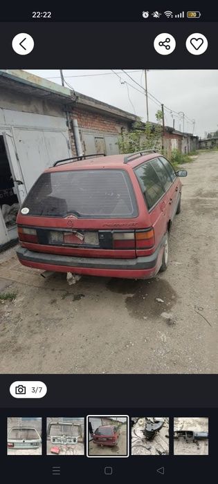 Двигатель 2е Фольксваген , Пассат Б3.