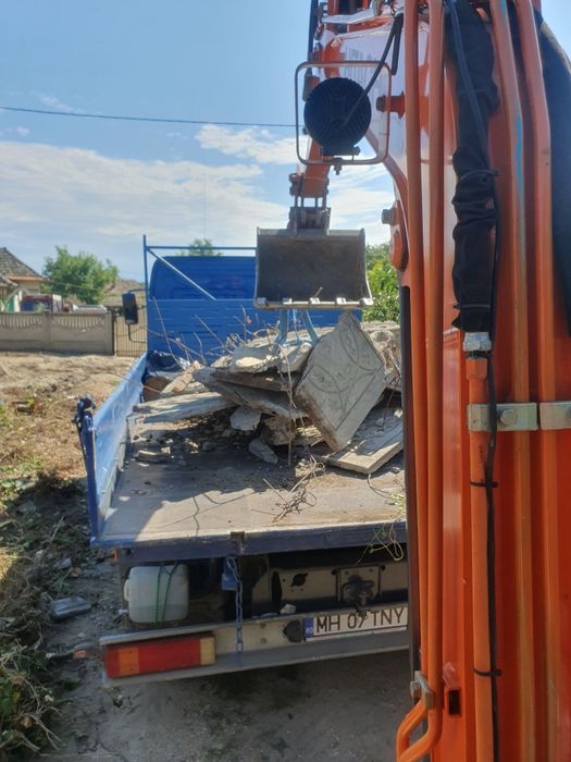 Inchiriez miniexcavator 4t.si autobasculanta 18t.