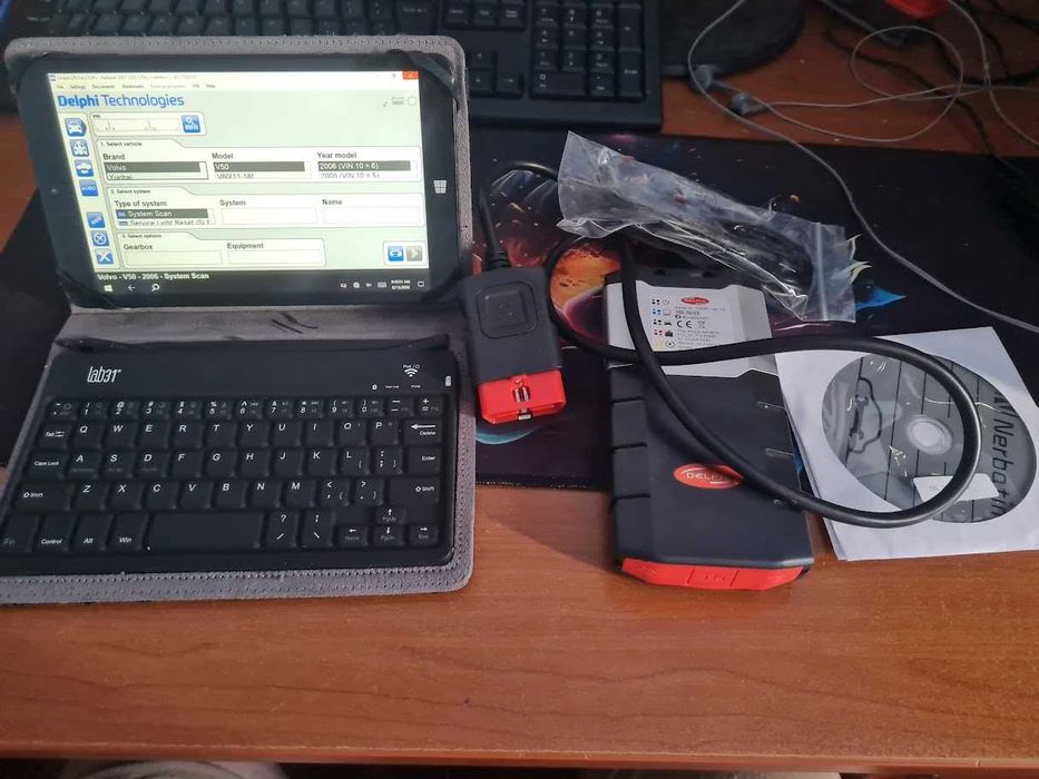 Kit Diagnoza Auto Delph DS150Ei + Tableta gata configurata