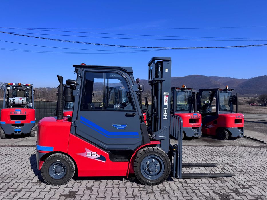 Motostivuitor Heli 3.5 tone diesel NOU (194) cu cabina