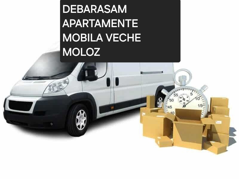 Debarasari apartamente, mobila veche, moloz