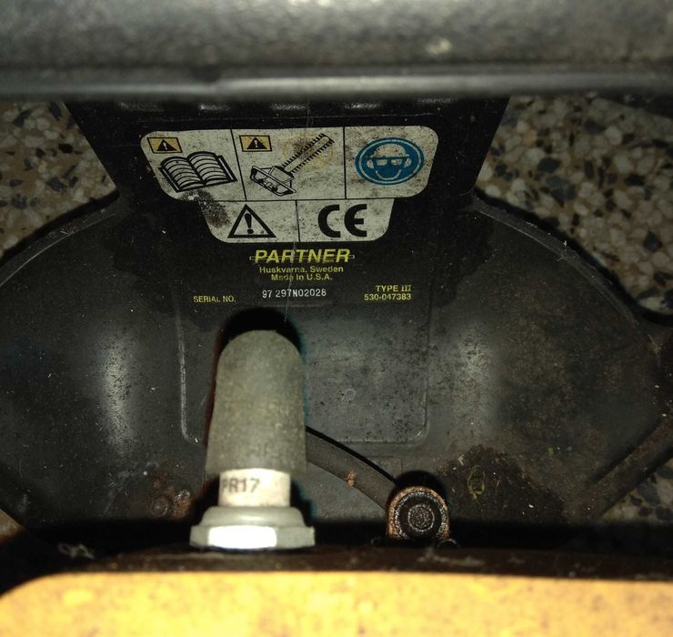 PARTNER (Husqvarna) - Бензинов моторен храсторез, внос от Англия