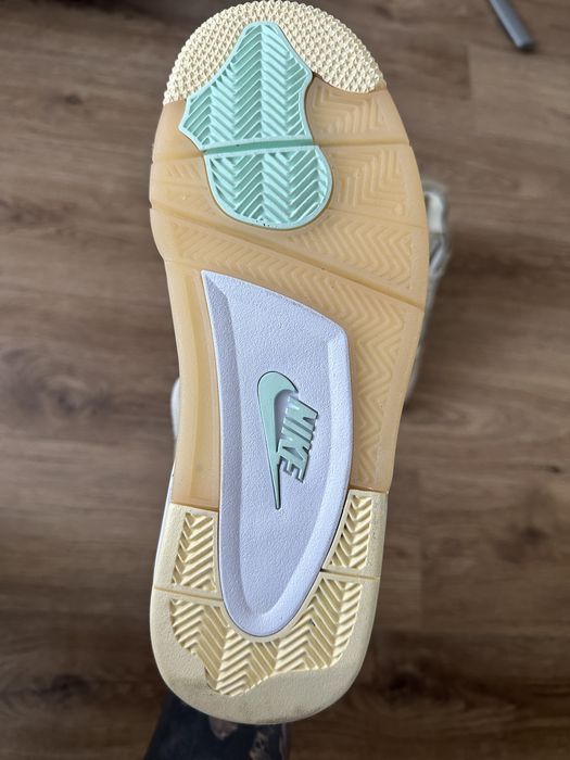 Nike air jordan 4 retro off white sali noi 42.5