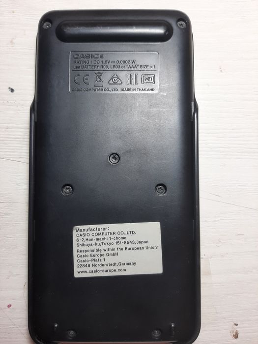 калькулятор casio