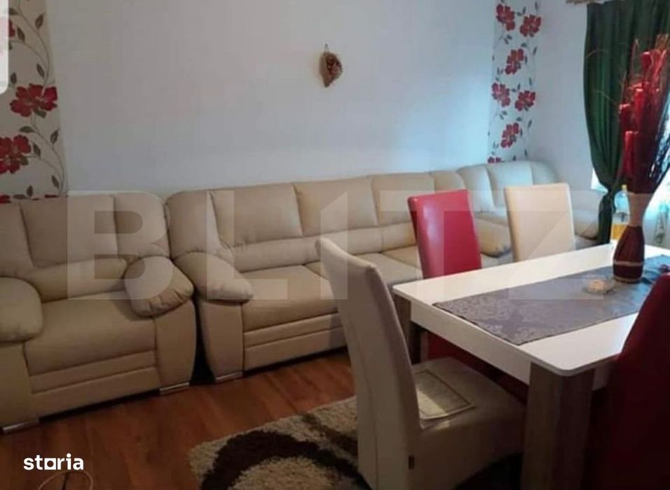 Apartament cu 2 camere, 56 mp, mobilat si utilat, zona Campia Turzii — fotografia 1