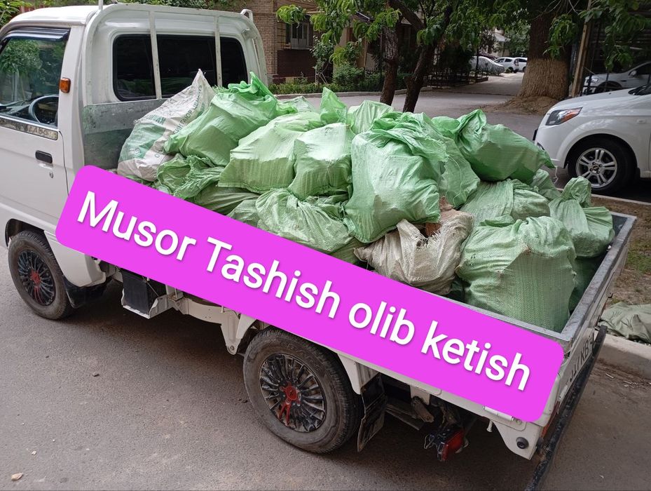 Musor Tashish olib ketish xizmati