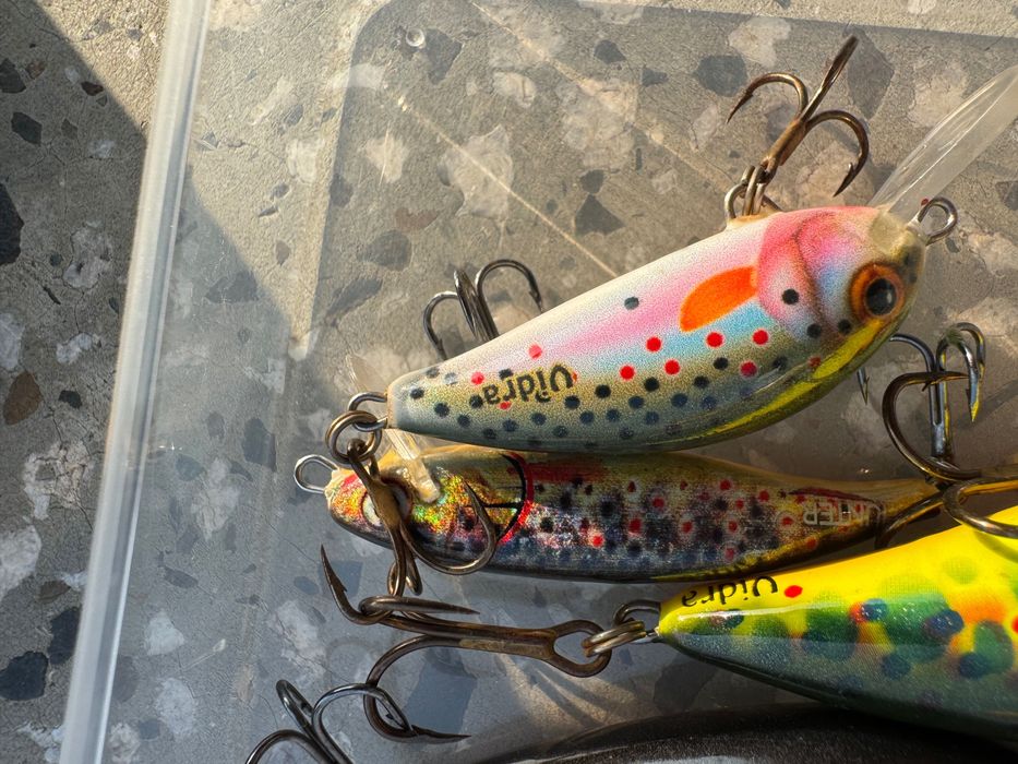 Спининг примамки класьори кутии и аксесоари, клатушки воблери блесни