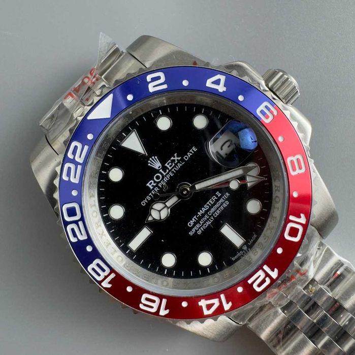 Автоматичен мъжки часовник Rolex GMT-Master II Pepsi