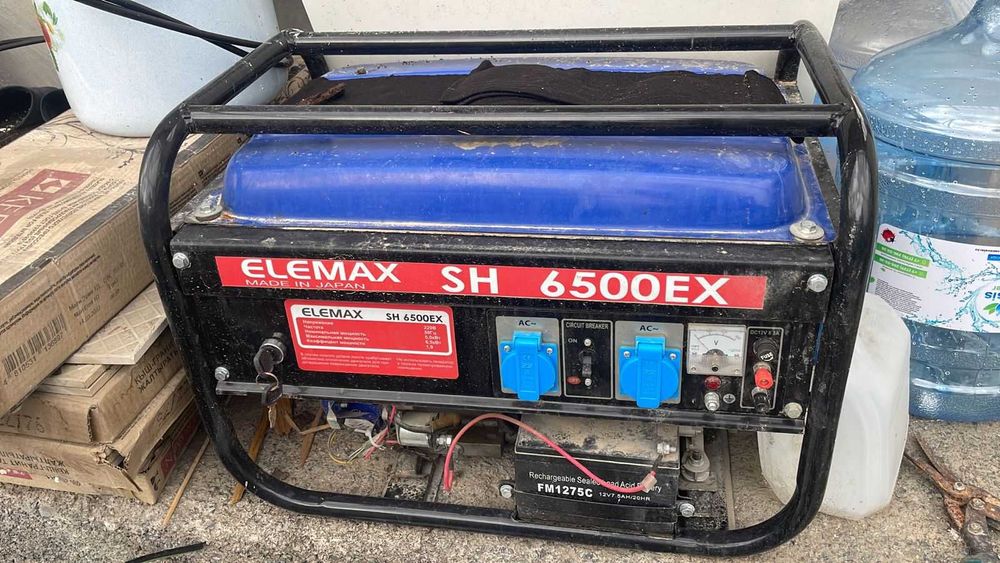 Бензогенератор Elemax SH 6500 EX