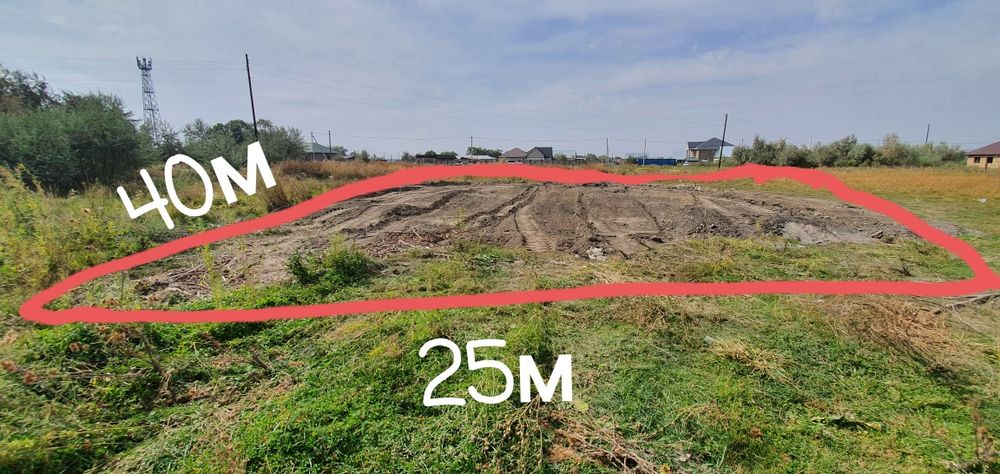 Участок 10 соток вдоль трассы