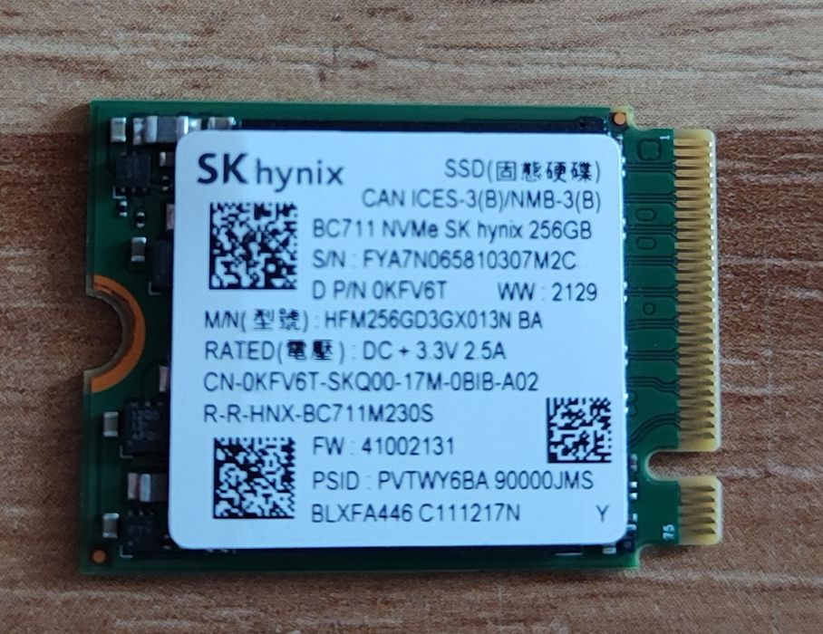 Употребявани SSD sata, M2, nvme и рам памети