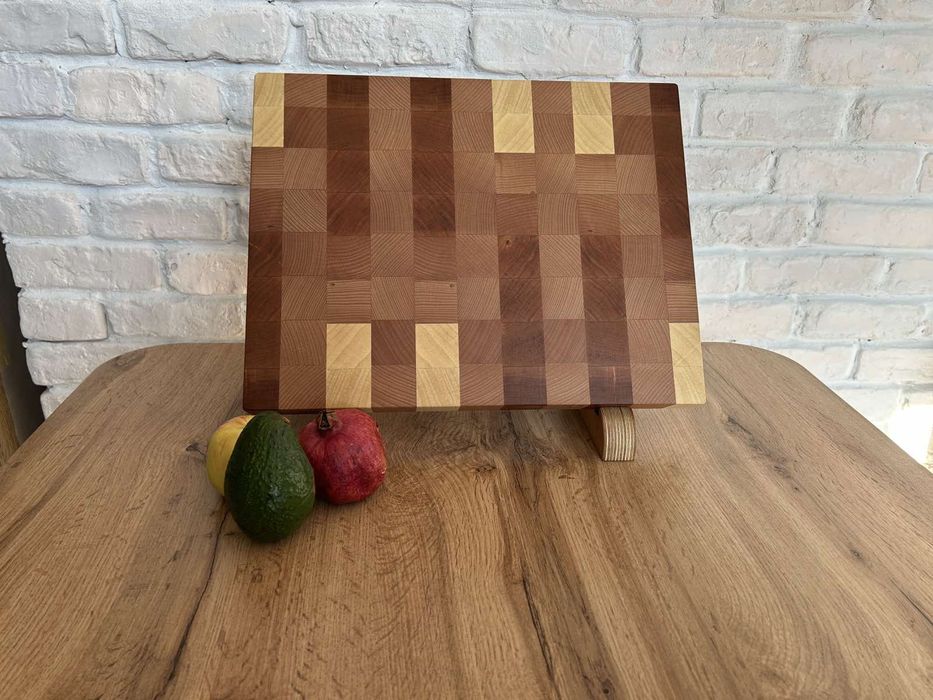 Енд грейн (end grain) дъска за рязане и сервиране