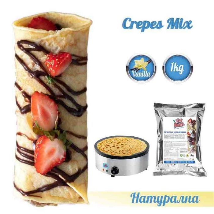 Суха смес и концентрат за палачинки и мини панкейк Don Gelato