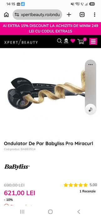 Ondulator de păr