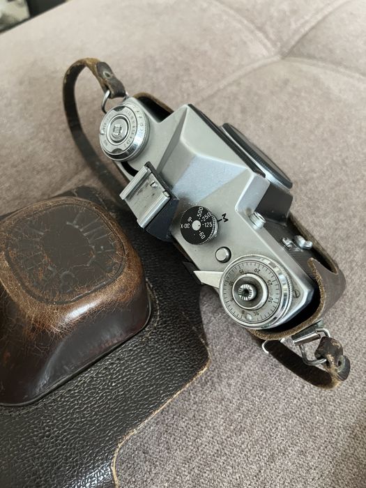 Фотоаппарат Zenit ET с кожанным чехлом
