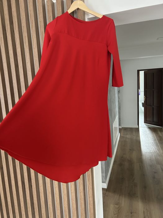 Rochie gravida rosie  efectuata la comanda