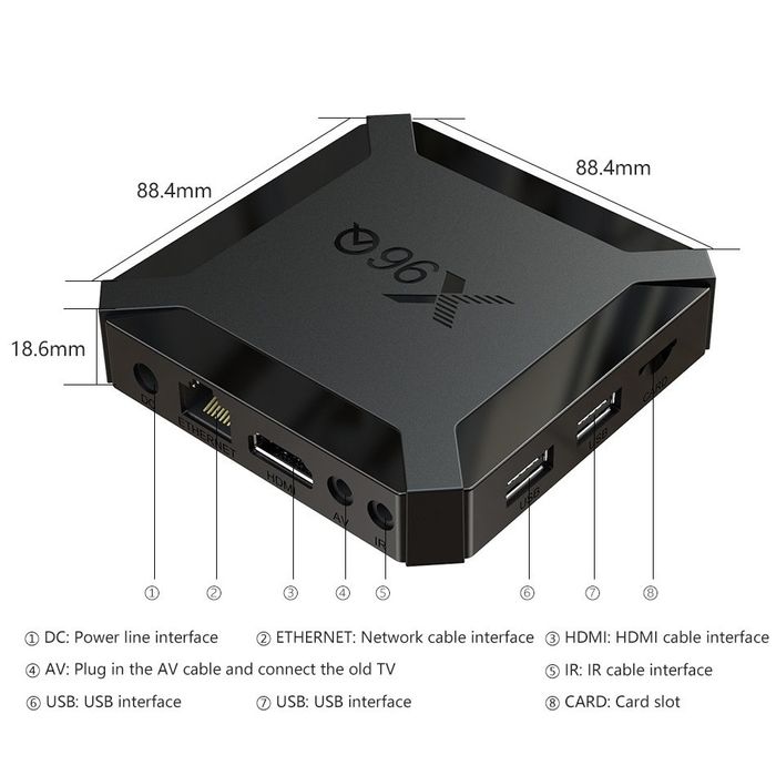 “AKSIYA  Smart TV Box X96Q | Android 10 | Wi-Fi | YouTube | Futbol”