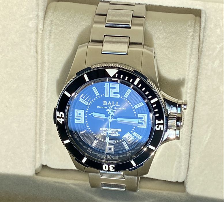 Часовник BALL Engineer Hydrocarbon Automatic Black Dial 42 mm