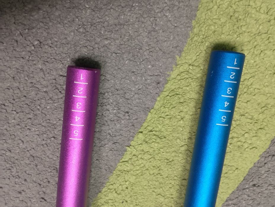 Бар/кормило за колело синьо и лилаво