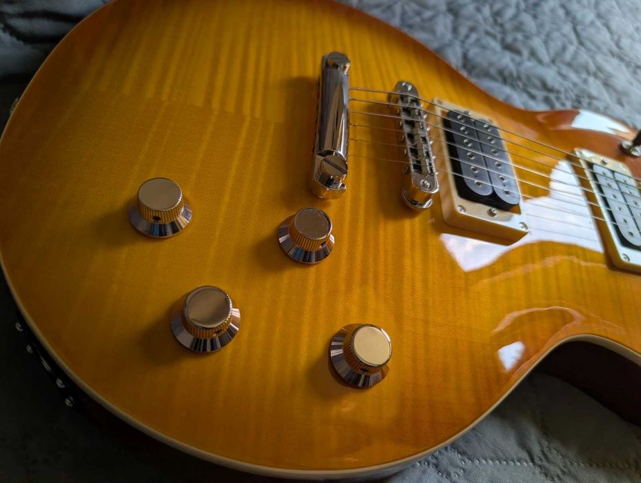 Висок клас нова custom китара Les Paul - Dimarzio, Gotoh, Schaller