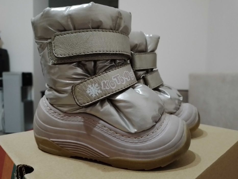 Сапоги на девочку Котофей, 22-23 размер, стелька 14 см