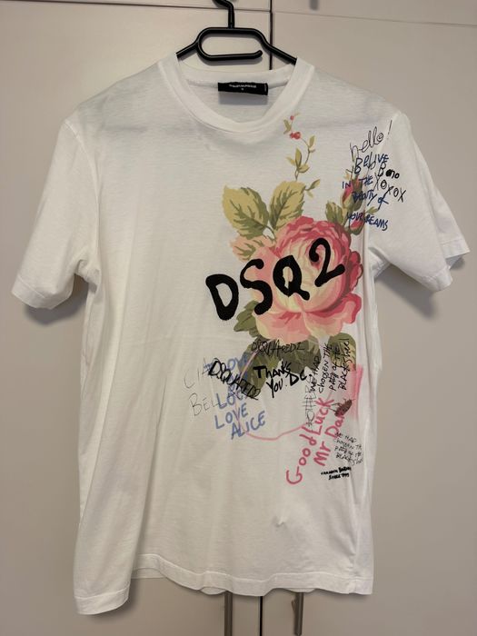 Бяла тениска  Dsquared2