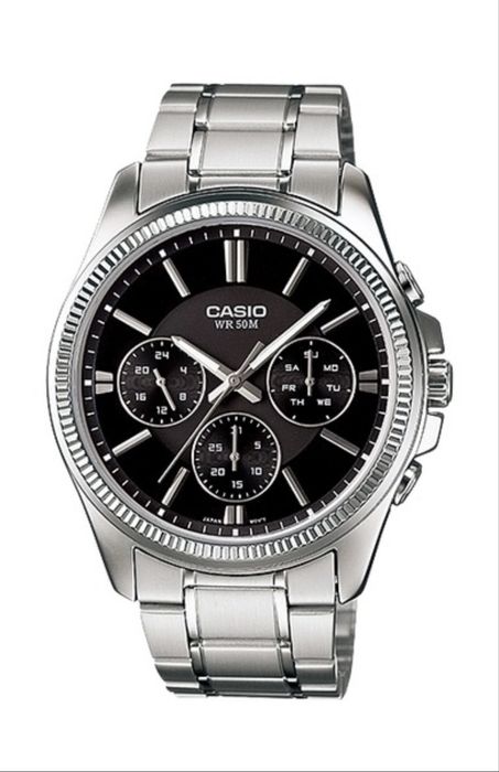 Часы Кварцевые CASIO MTP-1375D-1A нержавеющая сталь