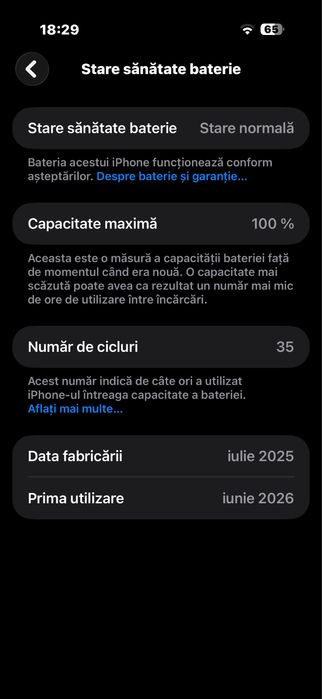 Iphone 17 Air inca in garantie