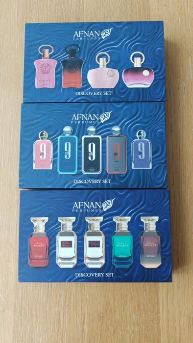 Mostre parfumuri AFNAN - 3 discovery seturi