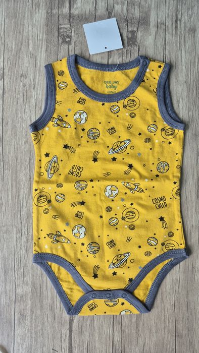 Новые боди на мальчика 6-12 месяцев