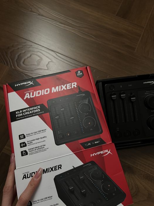 Звуковуха audio mixer hyperX