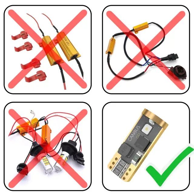 НОВО!!! canbus лед крушки T10 OSRAM SMD