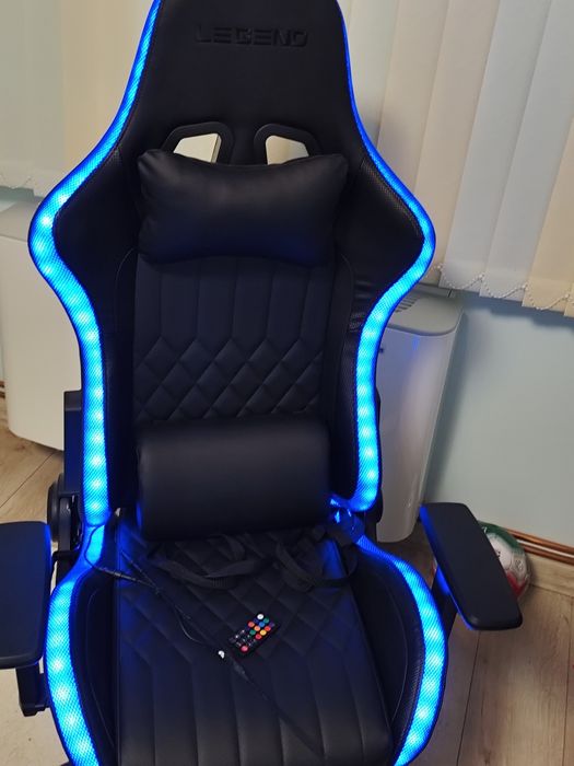 Геймарски стол Legend  със светлини