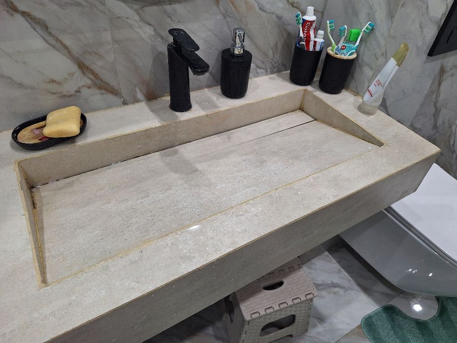 Продам раковина ручная работа сделана с керамогранитом