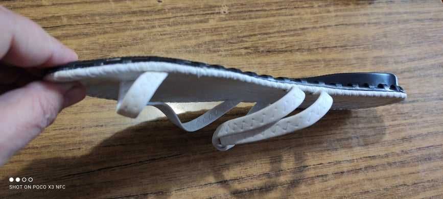 Нови бели чехли №38 ,ортеза за коляно