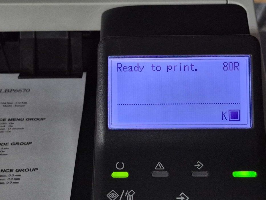 Imprimanta laser monocrom Canon LBP 6670 DN, A4