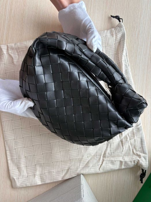 Bottega Veneta Mini Jodie Black – черна дамска чанта