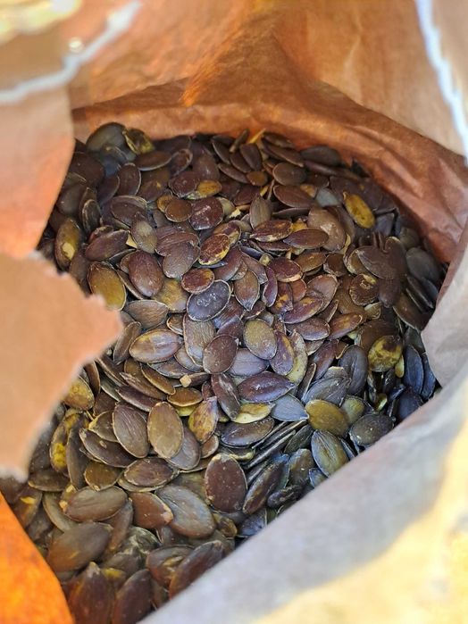 Голо тиквено семе.Тиквени семки